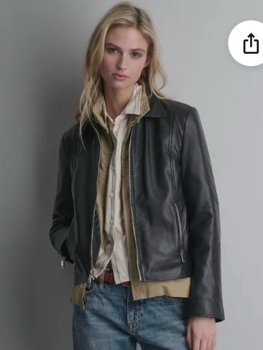 Wilson’s Leather-Women's Casual Moto Style-XS